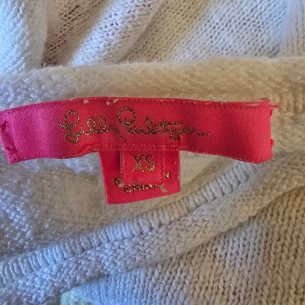 Lilly Pulitzer Danette Sunny Sweater Resort White - Picture 4 of 8